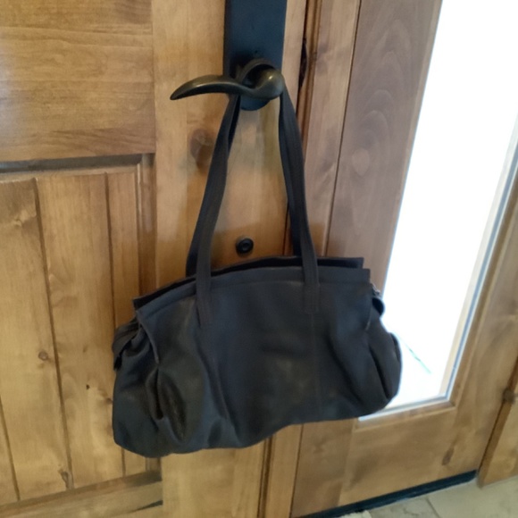 J Jill  Brown Leather Satchel - Picture 2 of 4